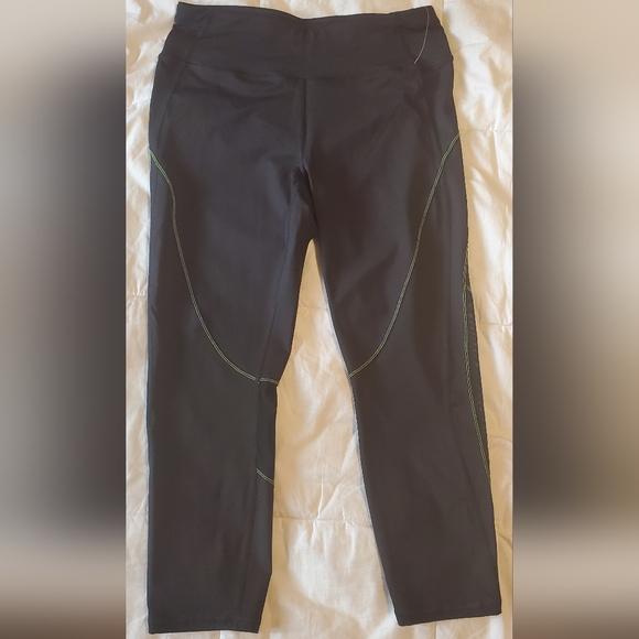 Nova Sport Womens black stitched up active Leggings in sculpt tech size M NWT - Picture 2 of 14